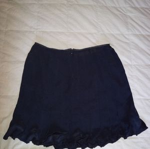 Women's black silk skirt size 12